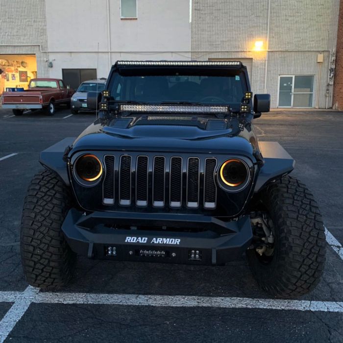 Jeep JL/JT 9" Headlights with HDX Halo Lighting Effects, DRL and Sequential Turn Signals