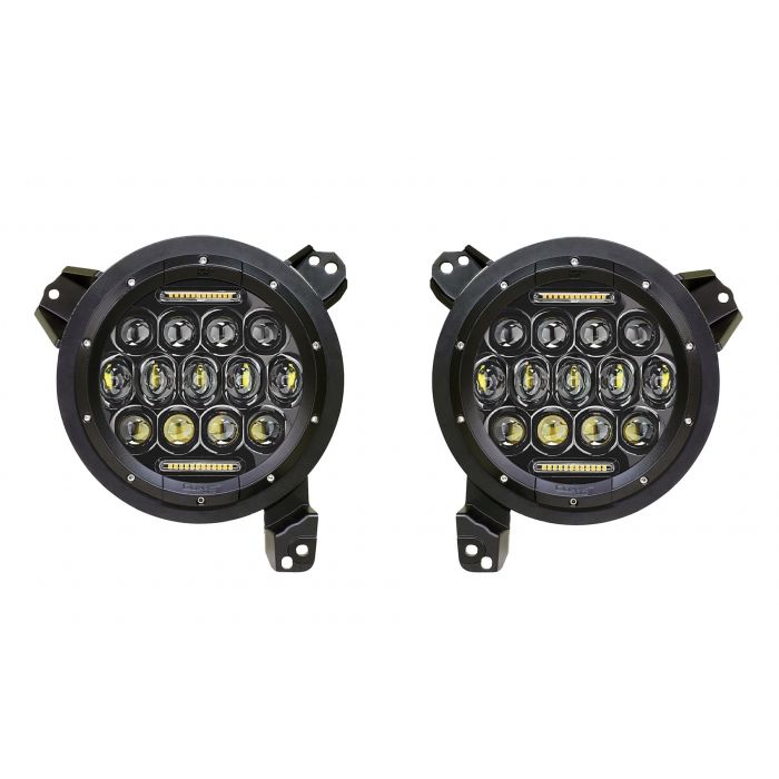 Jeep Wrangler JL/Gladiator 9 Inch RGB Headlights