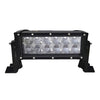 8 Inch LED RGB Light Bar Dual Row 36 Watt Combo Ultra Accent Series Quad-Lock/Interlock